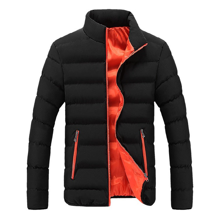 Korean Style Slimming Cotton Jacket – Slim Fit Warm Padded Outerwear