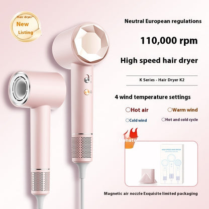 High-Concentration Anion Hair Dryer with Constant Temperature for Damage-Free Hair Care