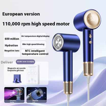 High-Concentration Anion Hair Dryer with Constant Temperature for Damage-Free Hair Care